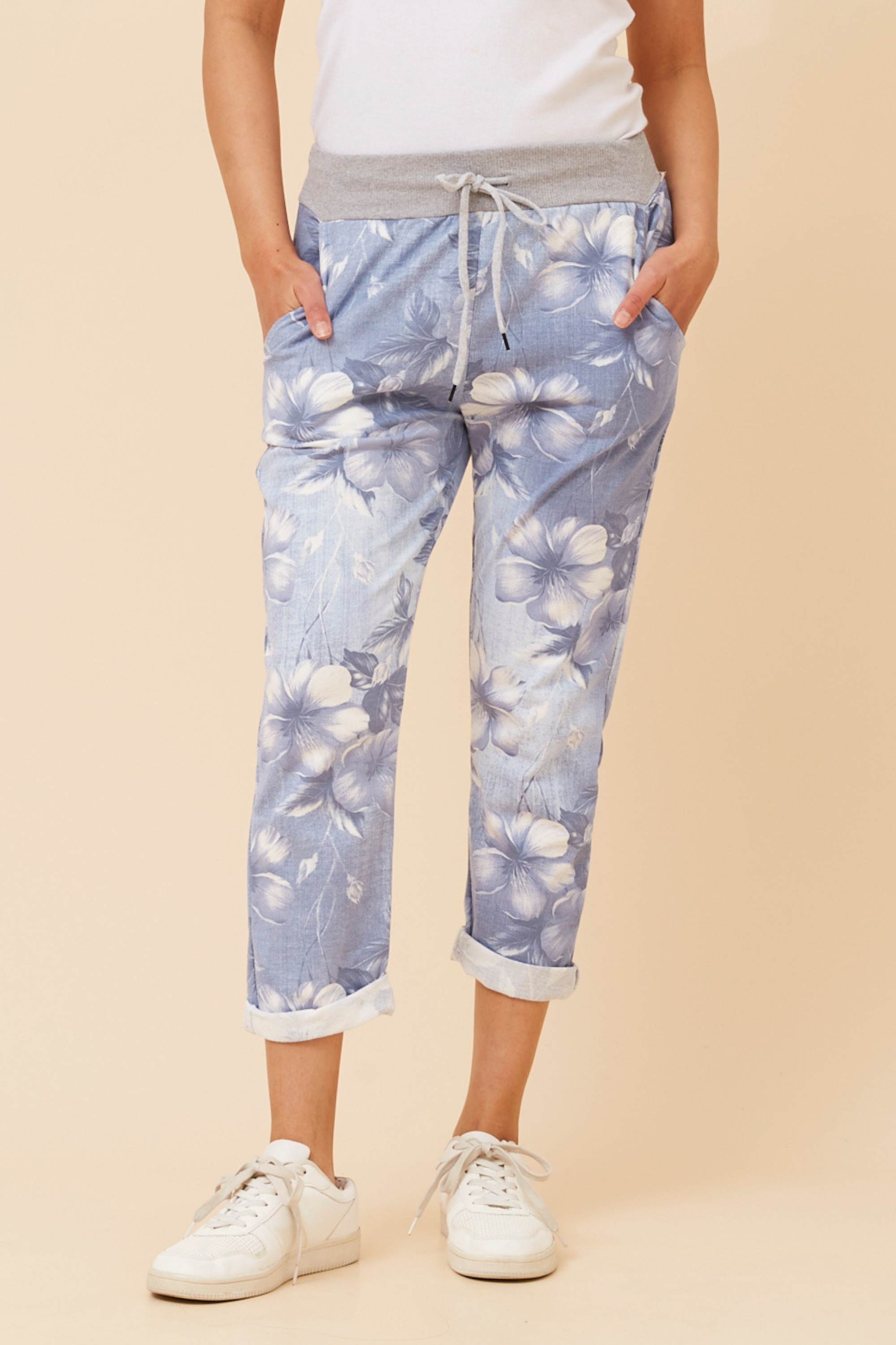 JANJA FLORAL JOGGER PANTS