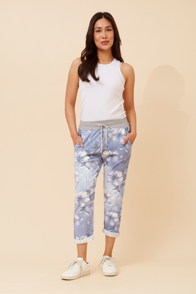 JANJA FLORAL JOGGER PANTS