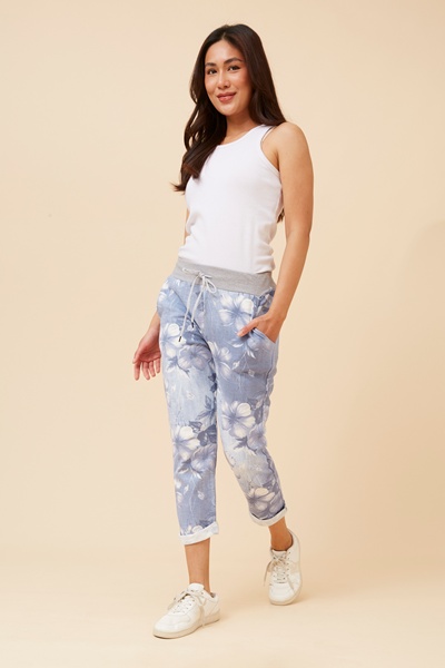 JANJA FLORAL JOGGER PANTS