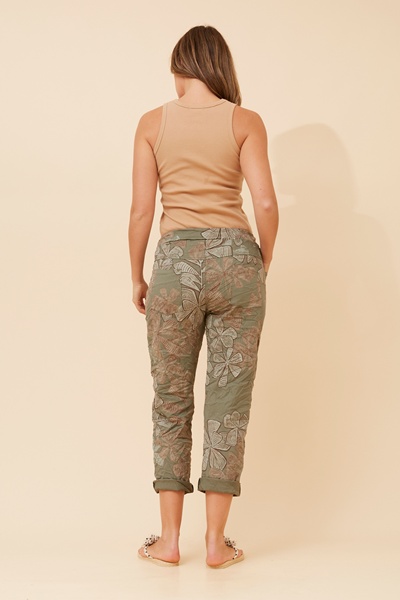 JANJA FLORAL JOGGER PANTS