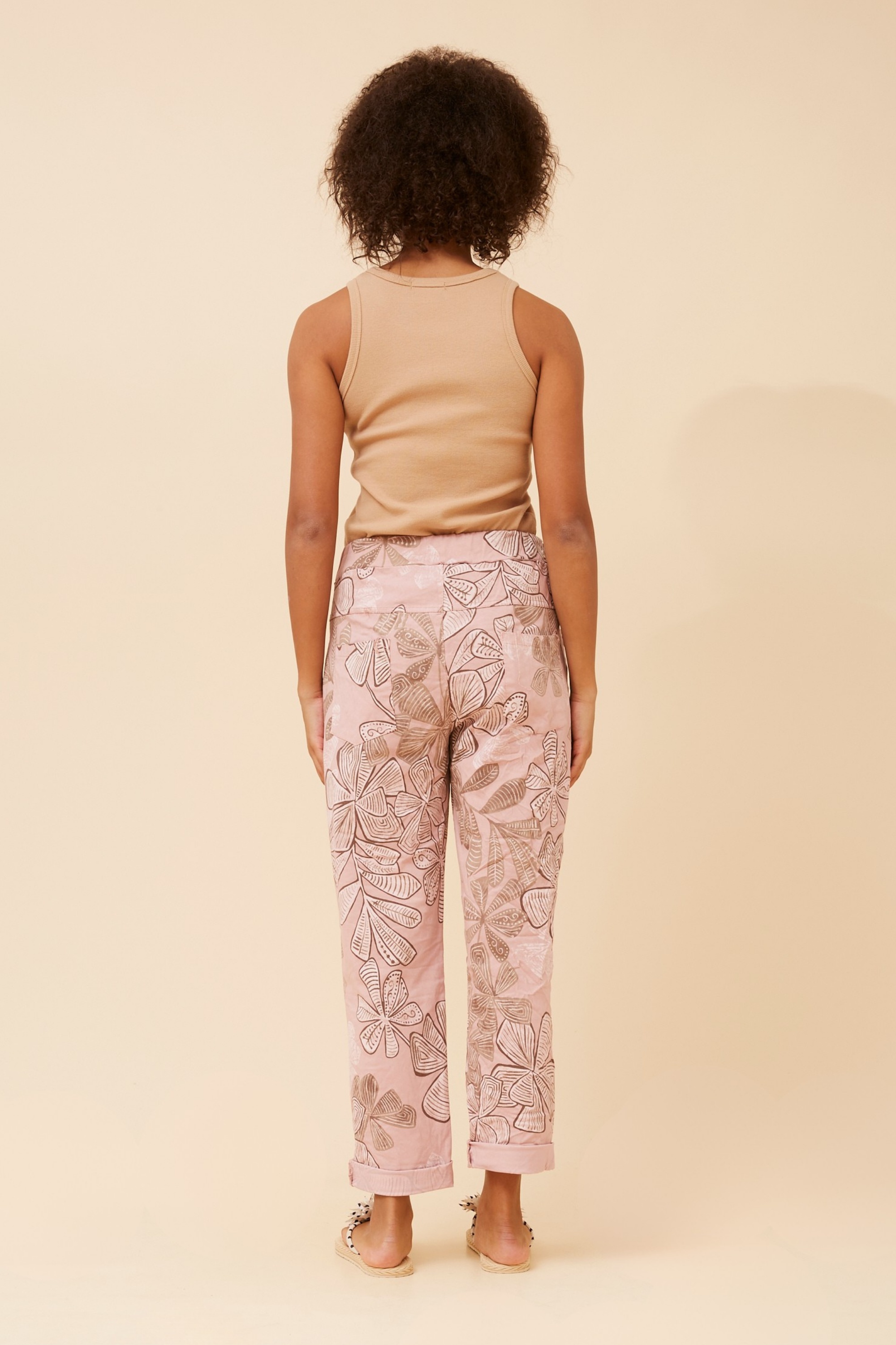 JANJA FLORAL JOGGER PANTS
