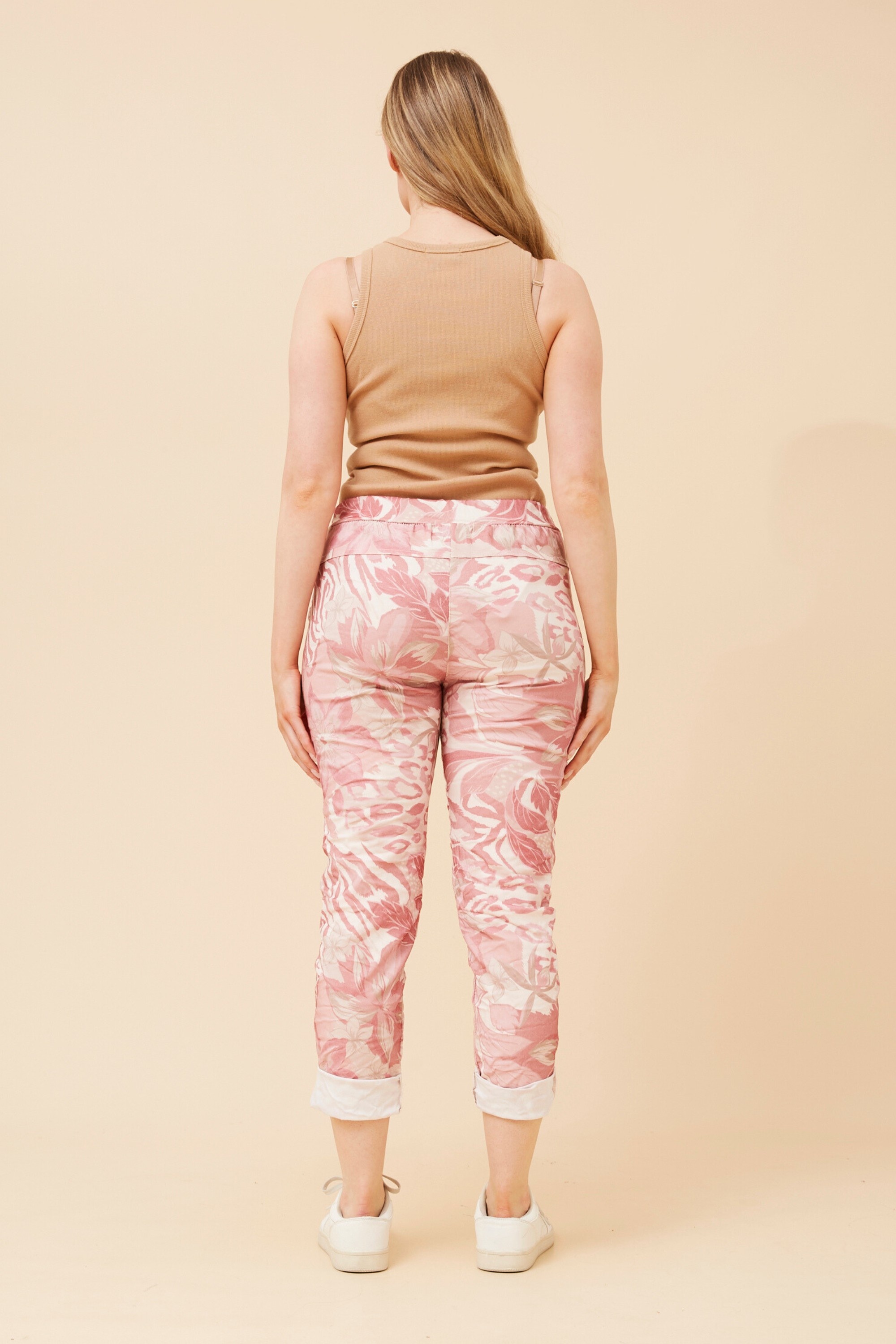 JANJA FLORAL JOGGER PANTS