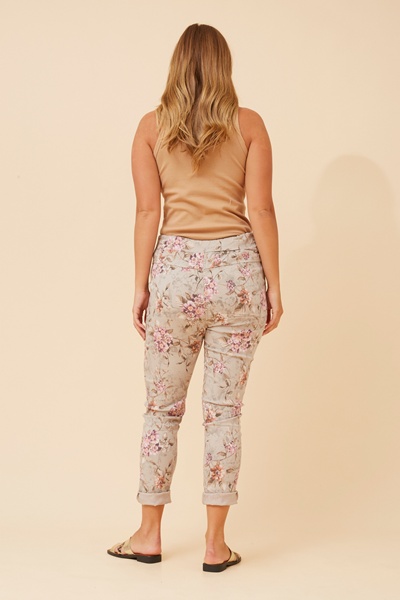 JANJA FLORAL JOGGER PANTS