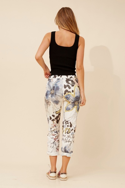 JANJA FLORAL JOGGER PANTS
