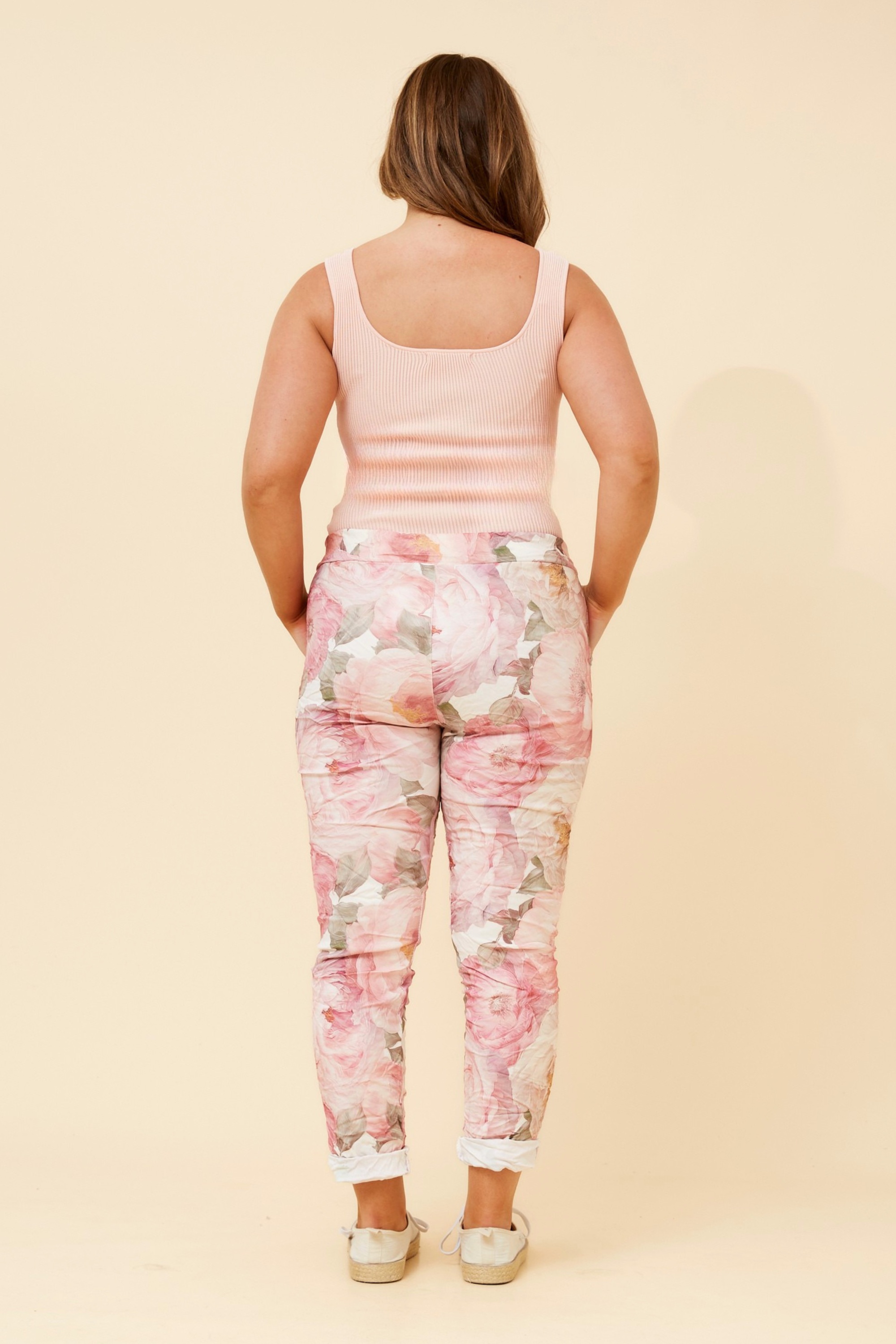 JANJA FLORAL JOGGER PANTS