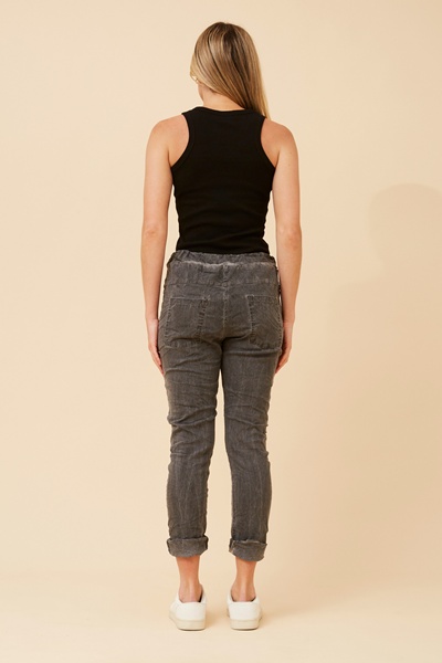 JANJA FOIL PRINT PANTS