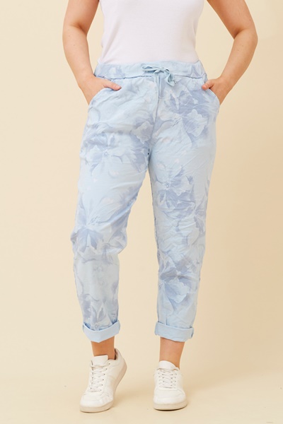 JANJA PRINTED JOGGER PANTS