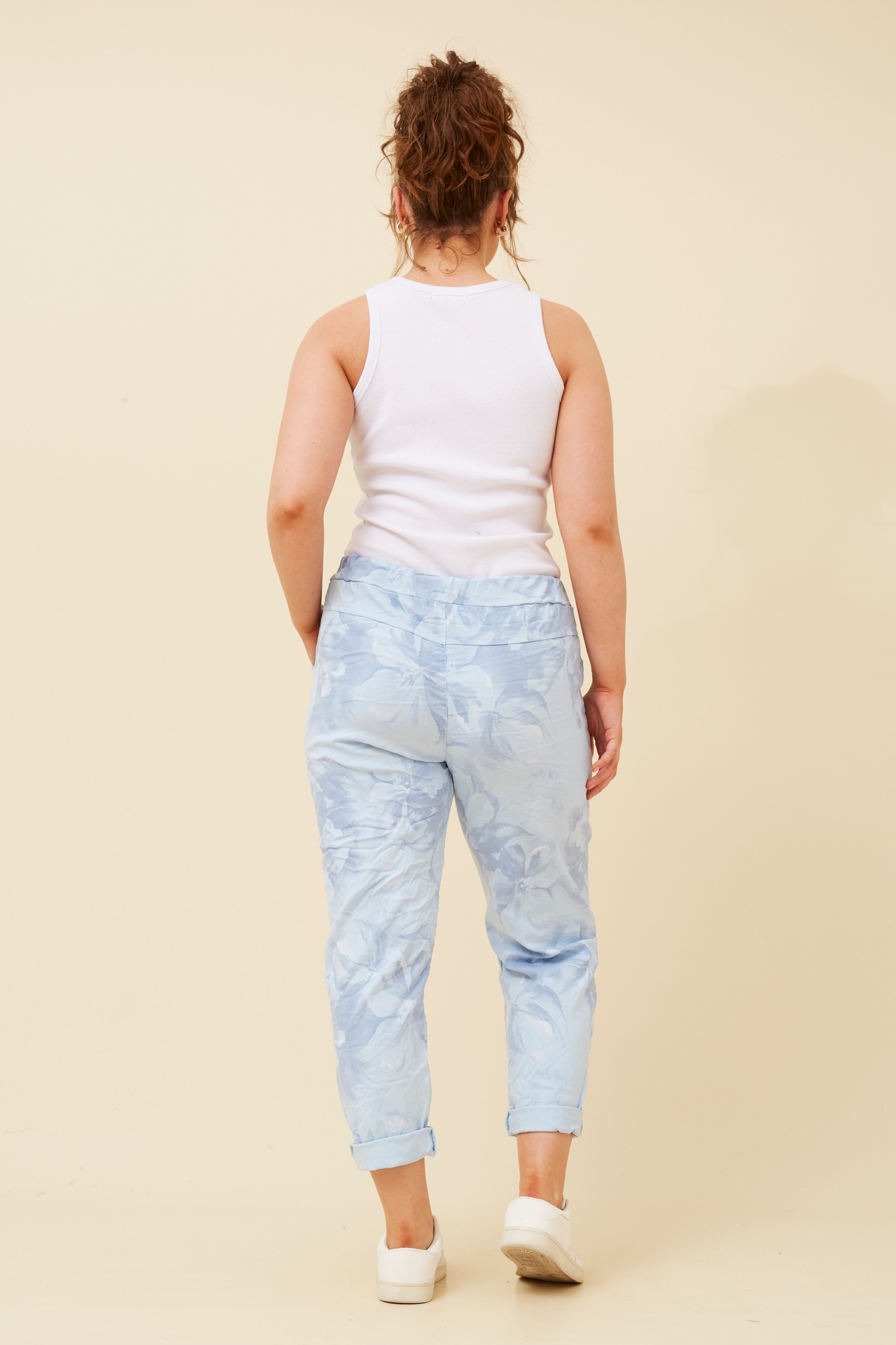 JANJA PRINTED JOGGER PANTS