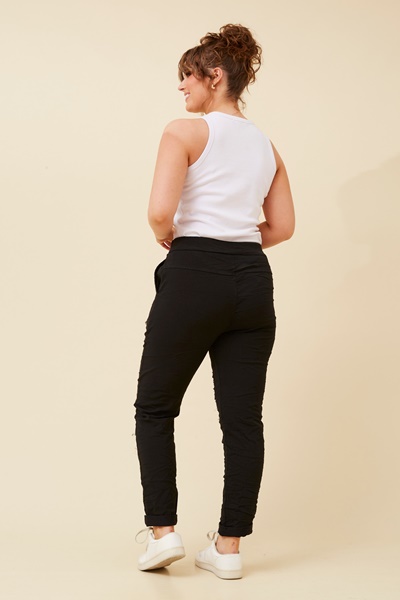 JANJA SEQUIN JOGGER PANTS