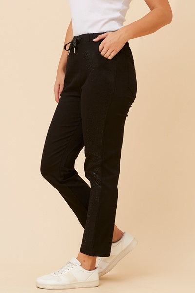 JANJA SOLID JOGGER PANTS