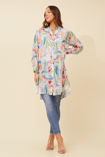 JANSON ABSTRACT PRINT SHIRT