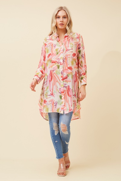 JANSON ABSTRACT PRINT SHIRT