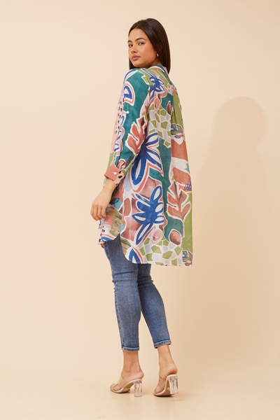 JANSON ABSTRACT PRINT SHIRT
