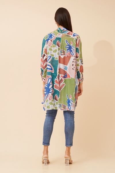 JANSON ABSTRACT PRINT SHIRT