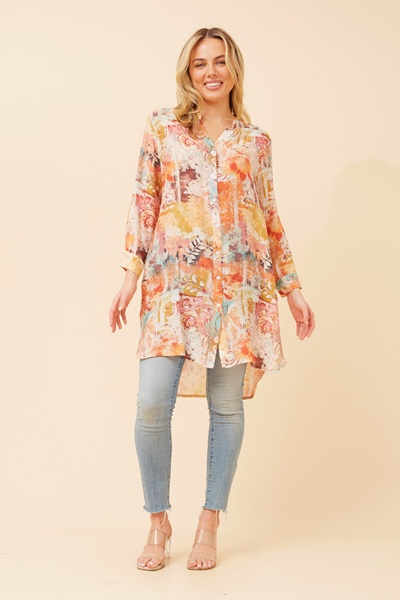 JANSON ABSTRACT PRINT SHIRT