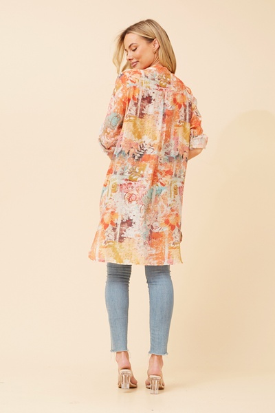 JANSON ABSTRACT PRINT SHIRT