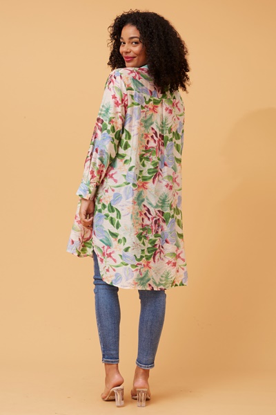 JANSON FLORAL HI LOW TUNIC