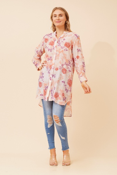 JANSON FLORAL TUNIC SHIRT