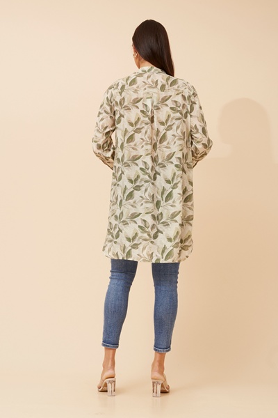 JANSON LEAF PRINT SHIRT