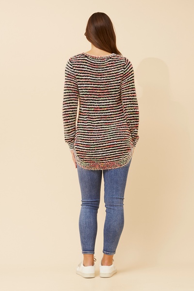 JARITA STRIPED KNIT JUMPER