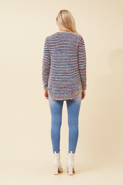 JARITA STRIPED KNIT JUMPER