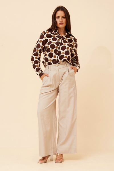 JARRAH POLKA DOT PRINT SHIRT