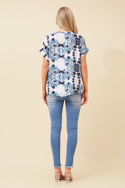 JARVIS ABSTRACT PRINT TOP