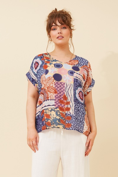 JARVIS ABSTRACT PRINT TOP