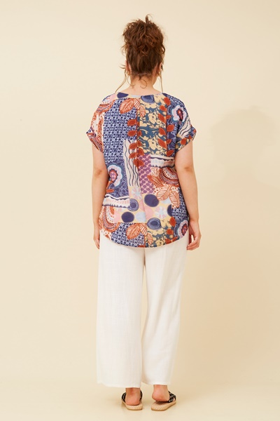 JARVIS ABSTRACT PRINT TOP