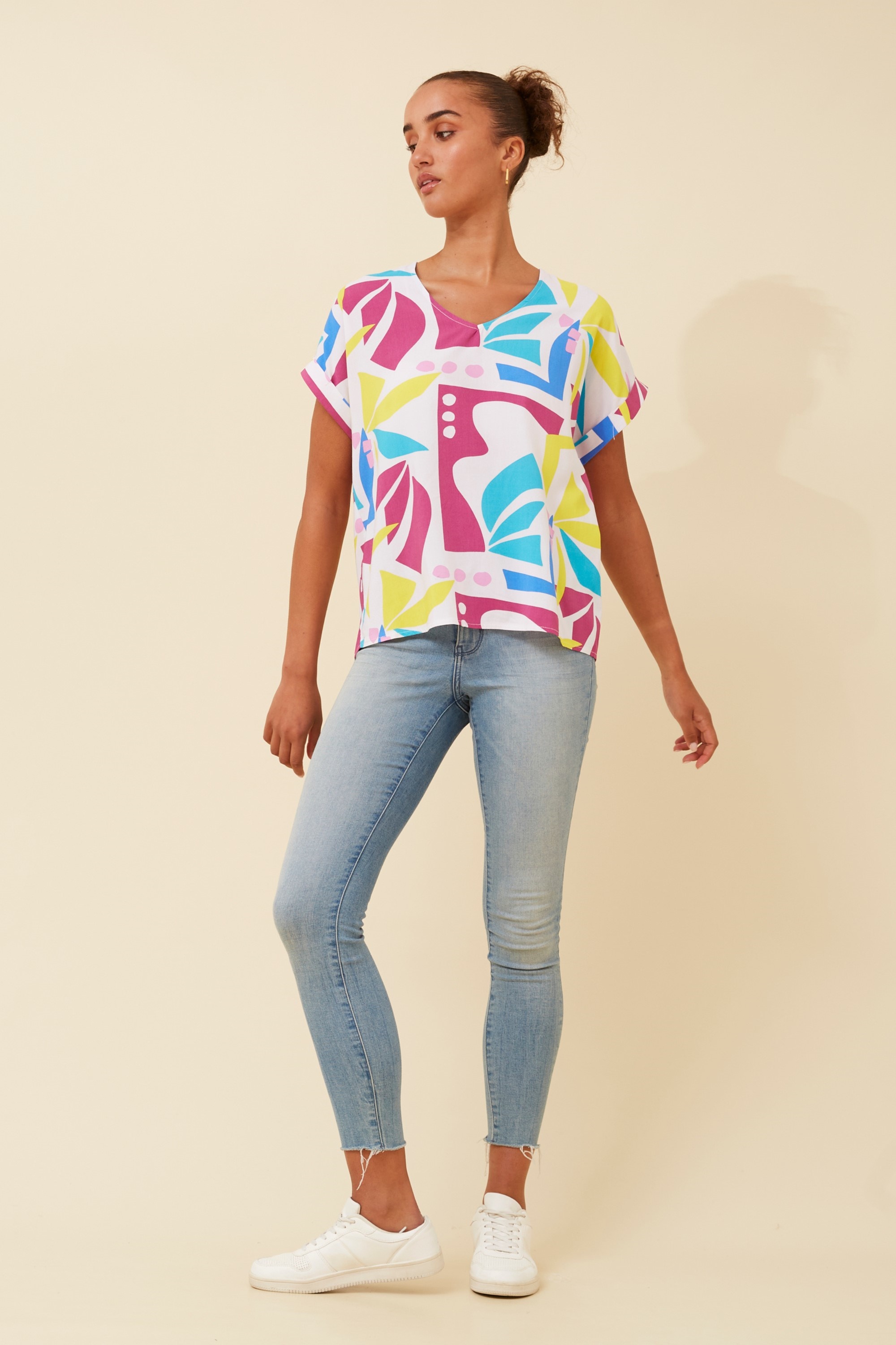 JARVIS ABSTRACT PRINT TOP