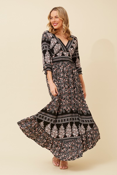 JASMINE BOHO MAXI DRESS