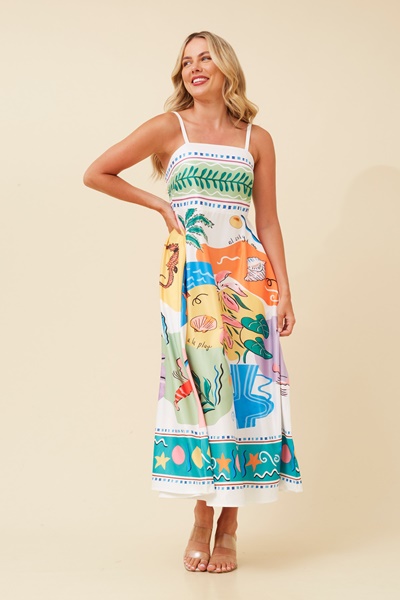 JAVAN WANDERLUST MAXI DRESS