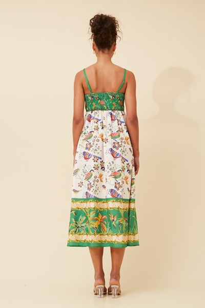 JAVAN WANDERLUST MIDI DRESS