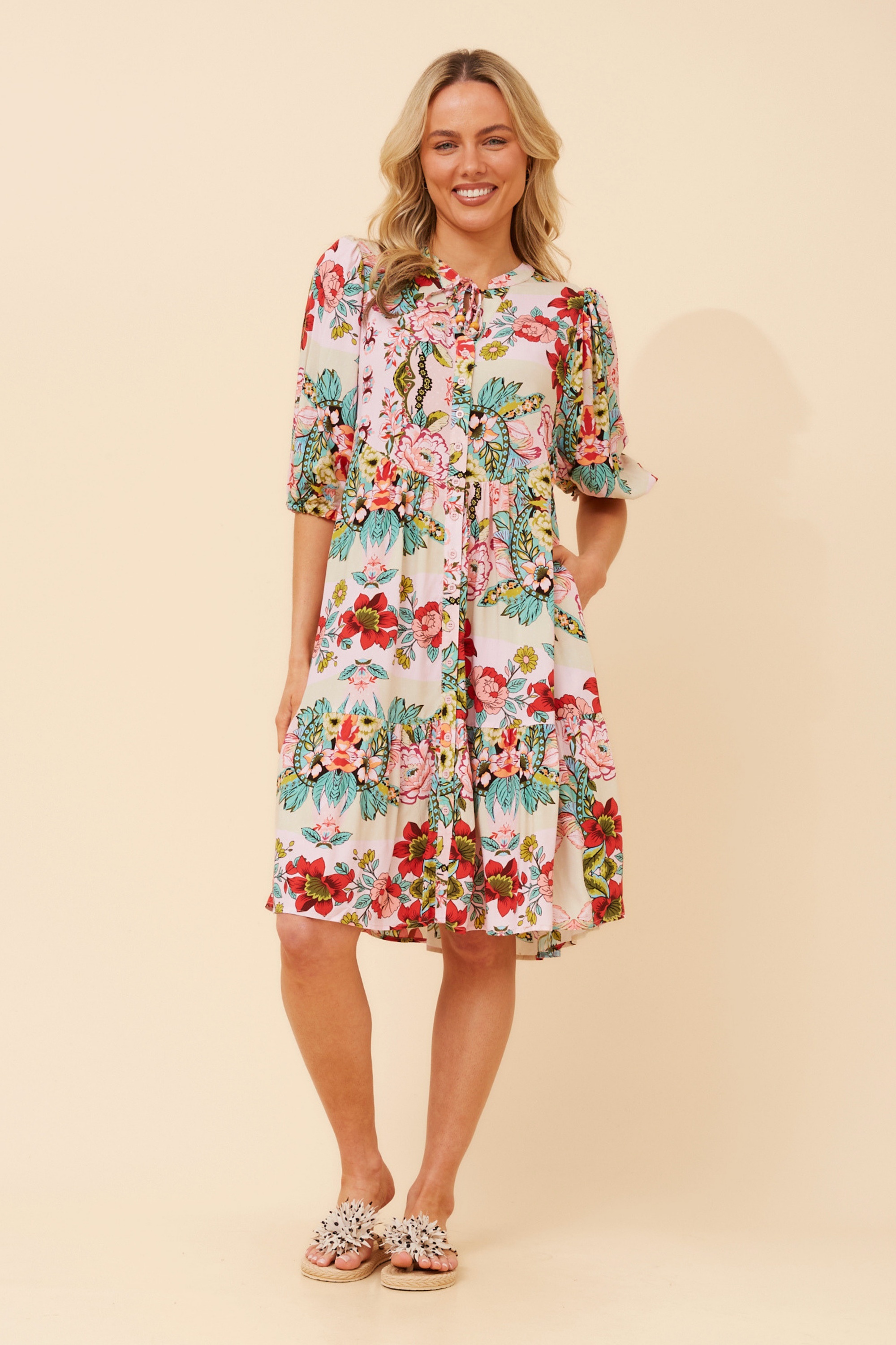 JAVANA FLORAL DRESS