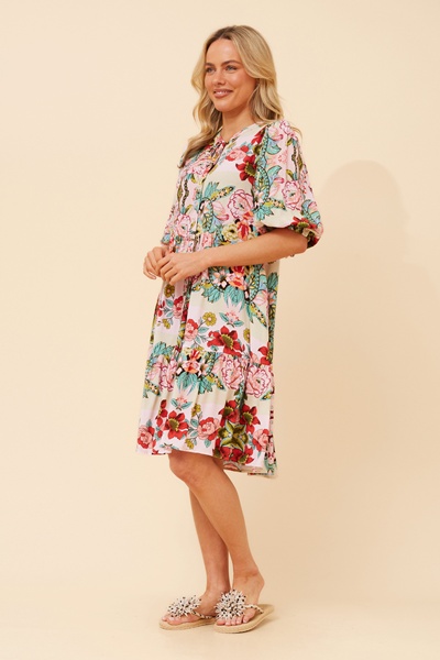 JAVANA FLORAL DRESS