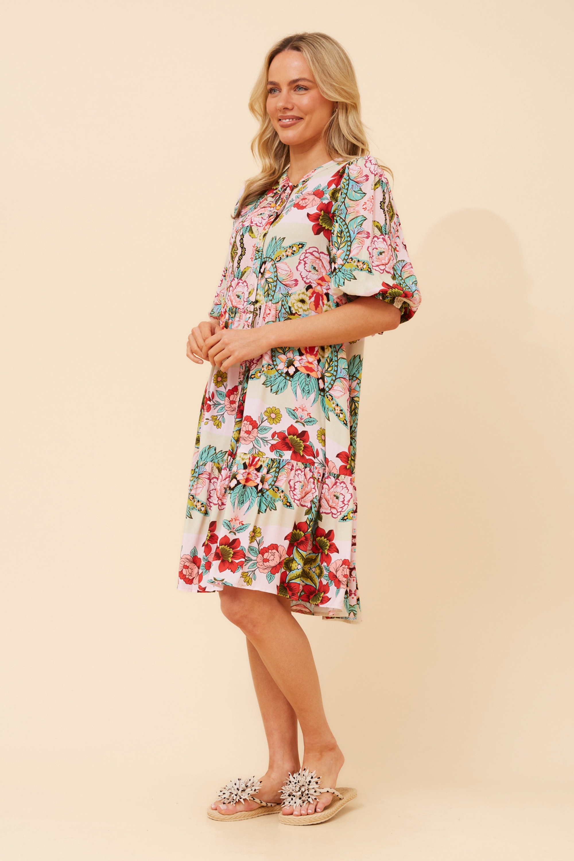 JAVANA FLORAL DRESS