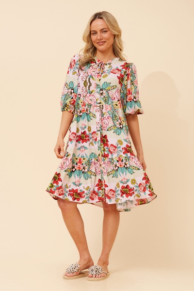 JAVANA FLORAL DRESS