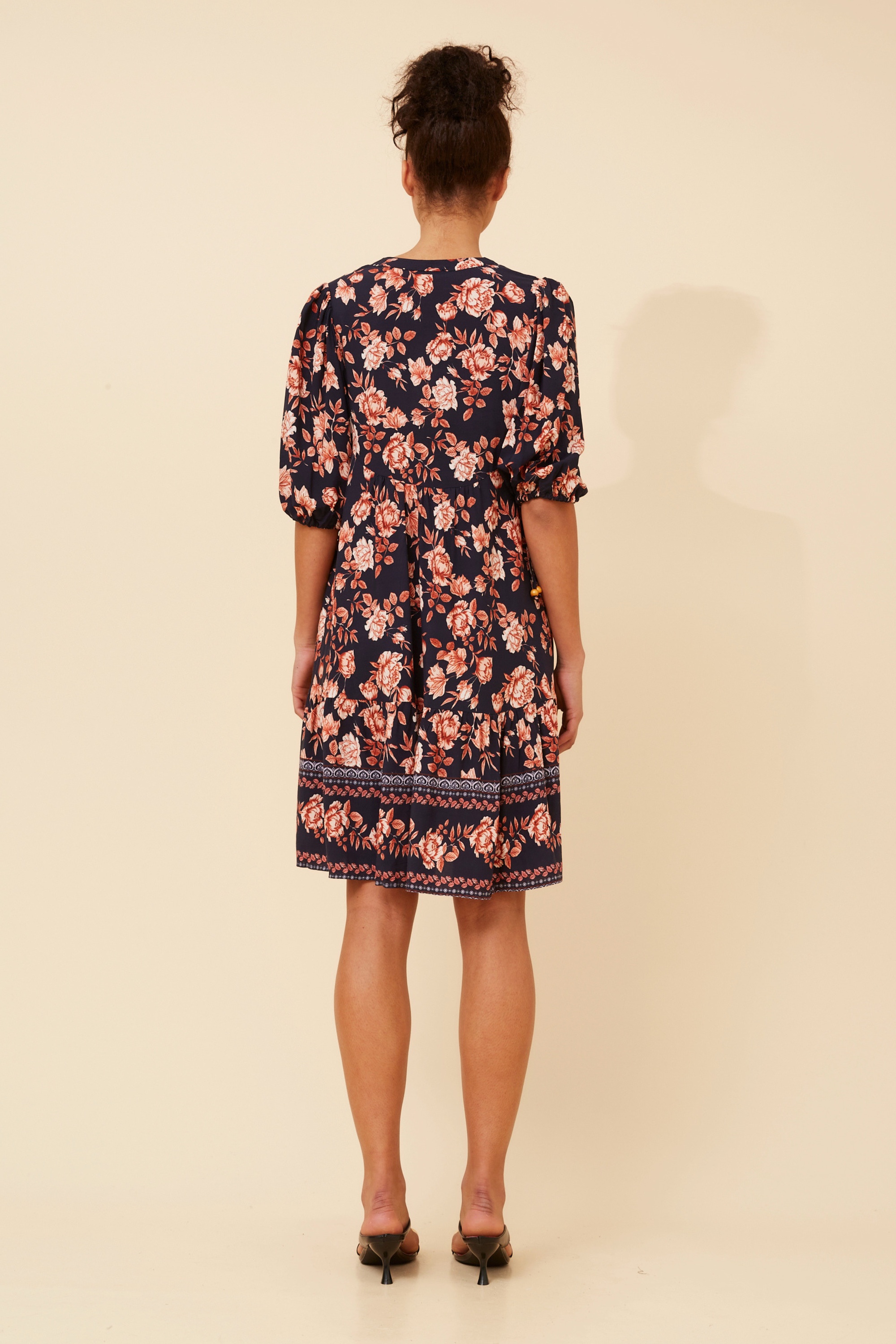 JAVANA FLORAL PRINT DRESS