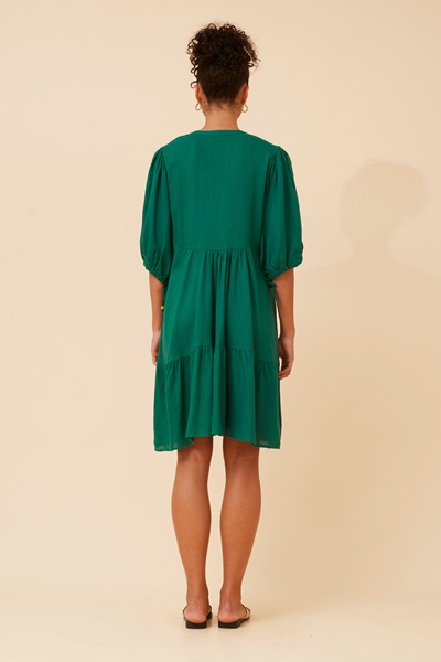 JAVANA PUFF SLEEVE DRESS