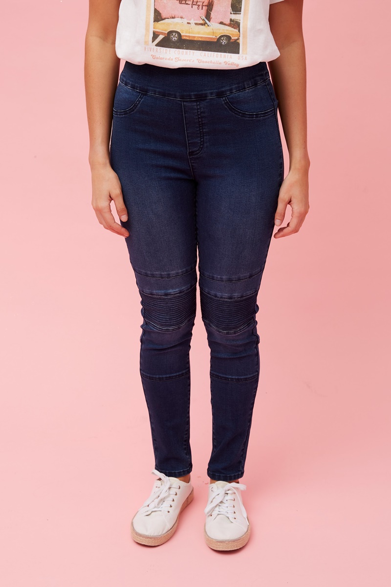 JAYDA SKINNY DENIM JEGGINGS JAYDA SKINNY DENIM JEGGINGS