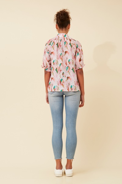 JAYDEE ABSTRACT PRINT TOP