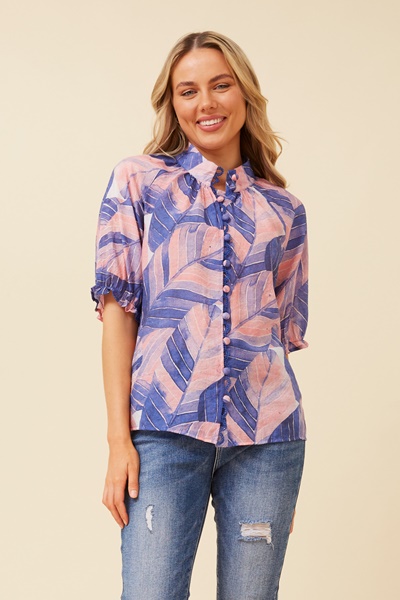 JAYDEE ABSTRACT PRINT TOP