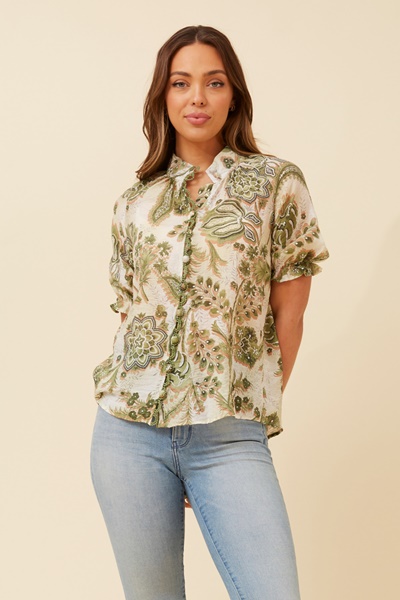 JAYDEE FLORAL PRINT TOP