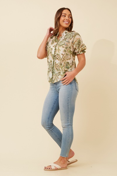 JAYDEE FLORAL PRINT TOP