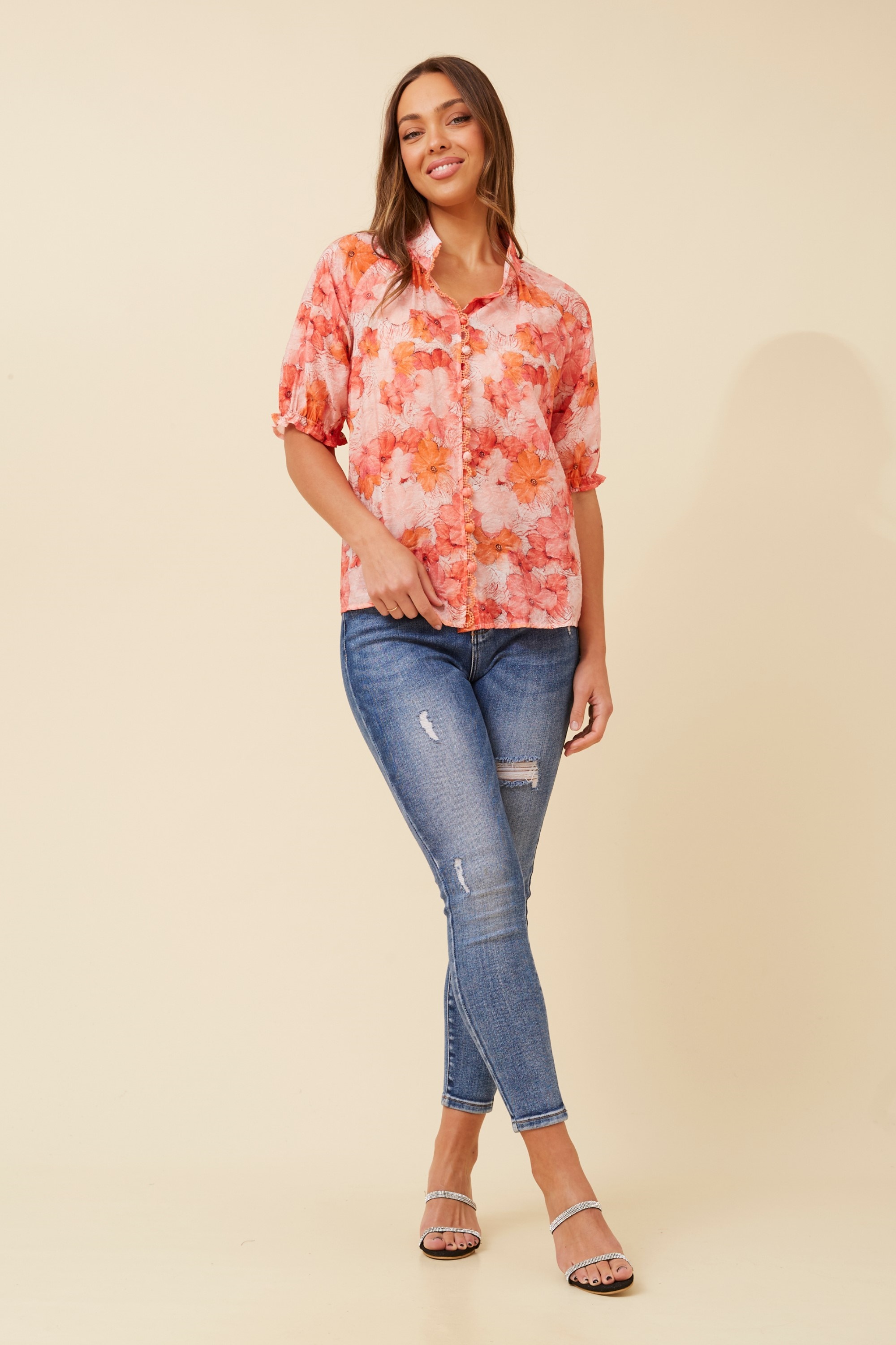 JAYDEE FLORAL SHIRT