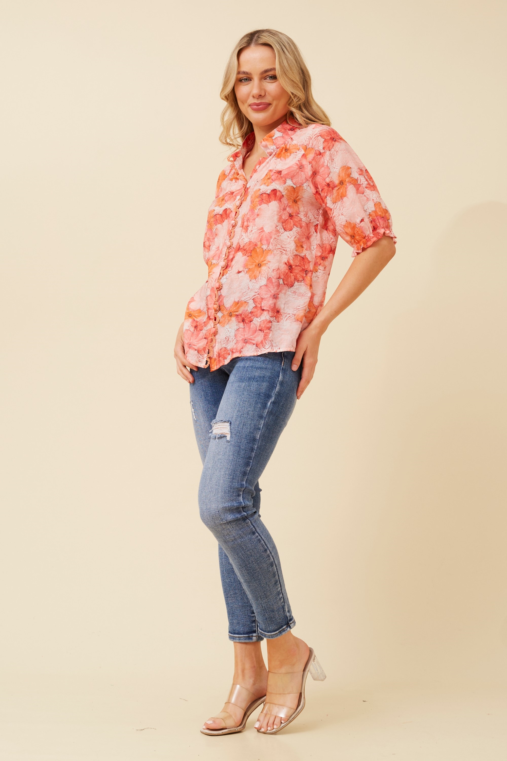 JAYDEE FLORAL SHIRT