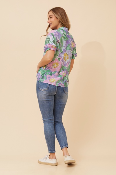 JAYDEE GARDEN PRINT TOP