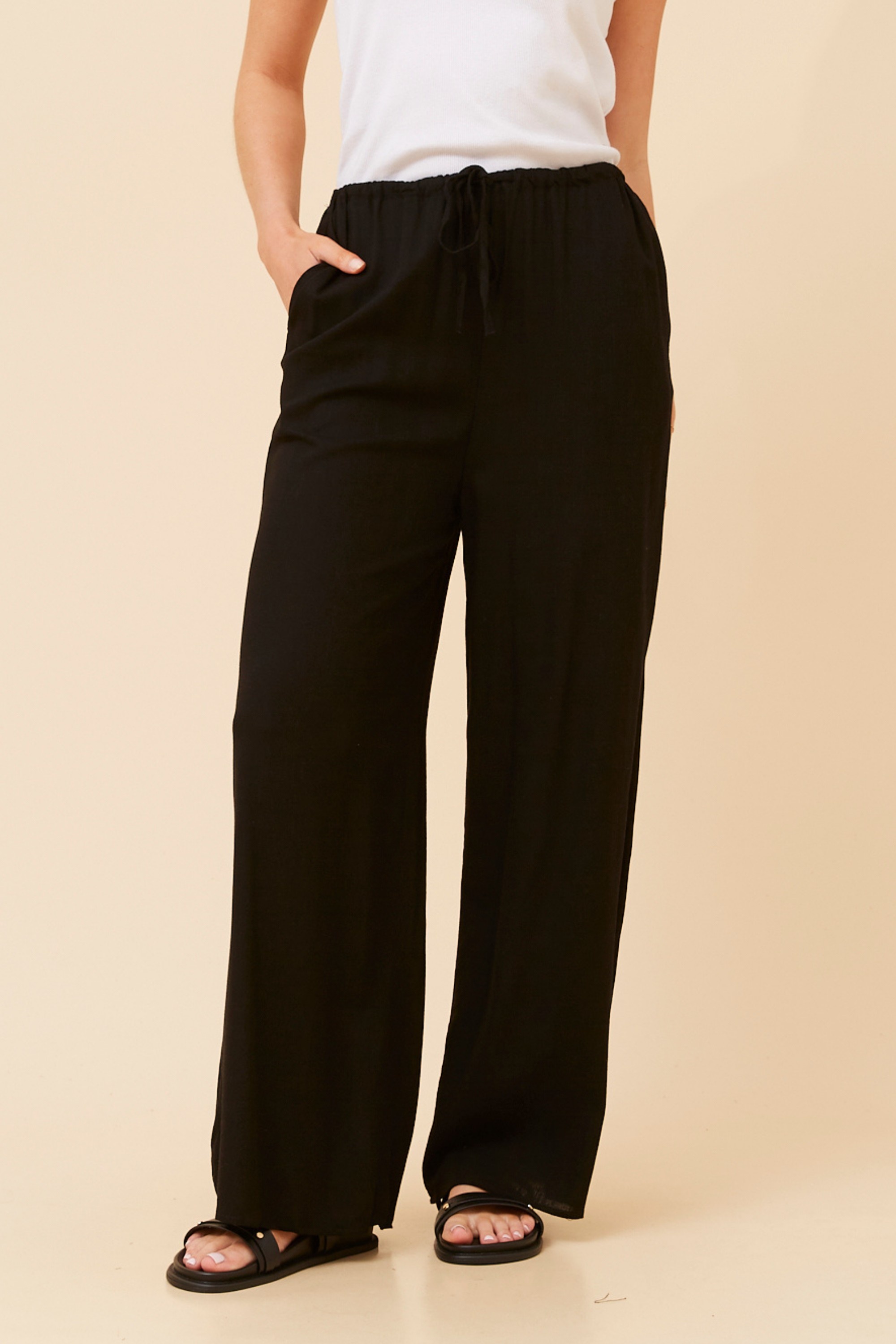JAYLEN WIDE LEG PANTS