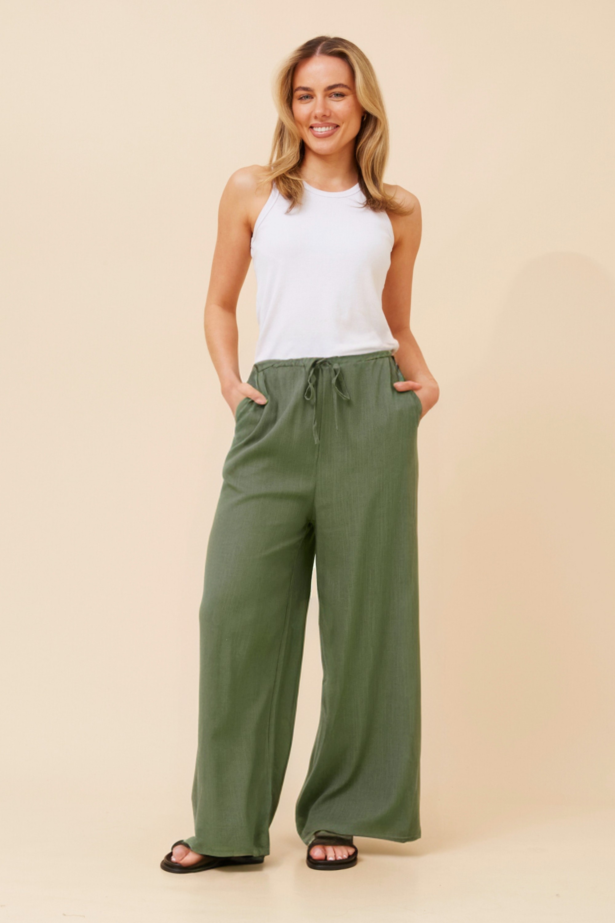 JAYLEN WIDE LEG PANTS
