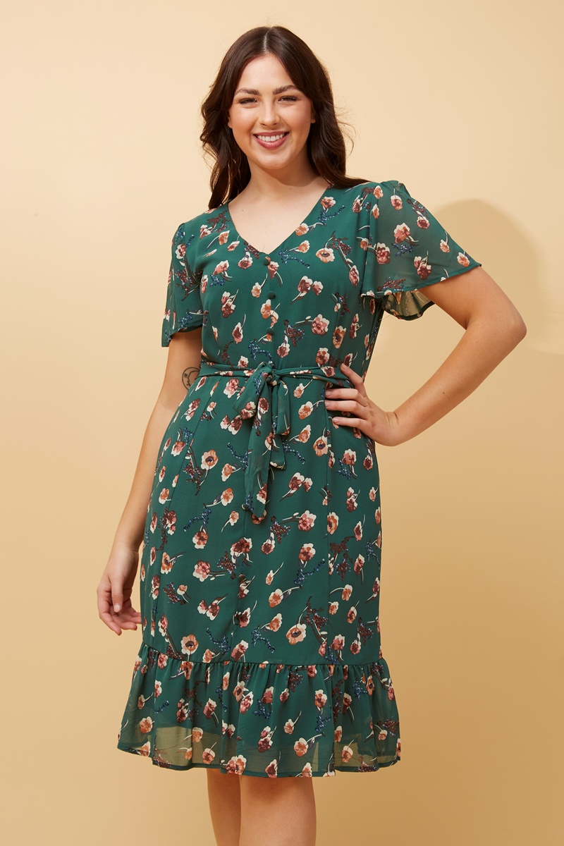 JEMMA FLORAL SHORT DRESS JEMMA FLORAL SHORT DRESS